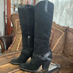 Dolce Vita Black Onyx Sued Boots